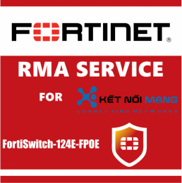 3 year Next Day Delivery Premium RMA Service for FortiSwitch 124E-FPOE