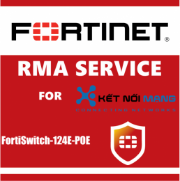 Dịch vụ Fortinet FC-10-S248P-212-02-12 1 Year 4-Hour Hardware and Onsite Engineer Premium RMA Service for FortiSwitch-124E-POE