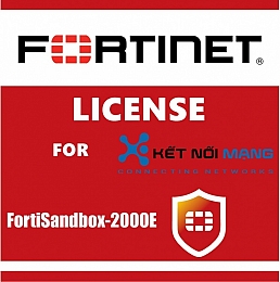 Bản quyền phần mềm FortiNet FC-10-SA20K-970-02-12 1 Year 24x7 FortiCare plus FortiGuard Threat Intelligence for FortiSandbox-2000E