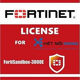 Bản quyền phần mềm FortiNet FC-10-SA30K-977-02-12 1 Year 24x7 FortiCare, FortiGuard Threat Intelligence  and Custom VM Bundle (  48 Custom VMs ) for FortiSandbox-3000E