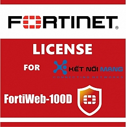 Bản quyền phần mềm 3 Year HW bundle Upgrade to 24x7 from 8x5 FortiCare Contract for FortiWeb 100D