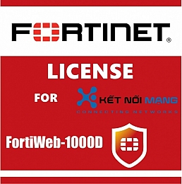 Bản quyền phần mềm 3 Year FortiGuard AV Services for FortiWeb 1000D