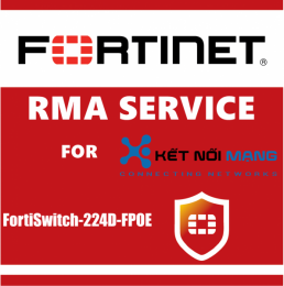 Dịch vụ Fortinet FC-10-W0226-212-02-12 1 Year 4-Hour Hardware and Onsite Engineer Premium RMA Service for FortiSwitch-224D-FPOE