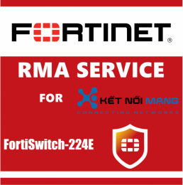 Dịch vụ Fortinet FC-10-W0300-210-02-12 1 Year Next Day Delivery Premium RMA Service for FortiSwitch-224E