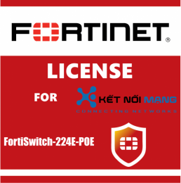 Bản quyền phần mềm Fortinet FC-10-W0301-247-02-12 1 Year 24x7 FortiCare Contract for FortiSwitch-224E-POE