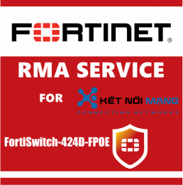 1 year Next Day Delivery Premium RMA Service for FortiSwitch 424D-FPOE