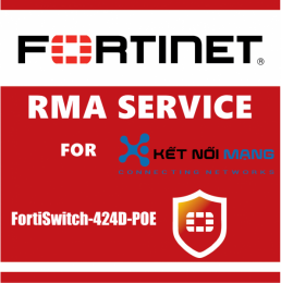 1 year Next Day Delivery Premium RMA Service for FortiSwitch 424D-POE