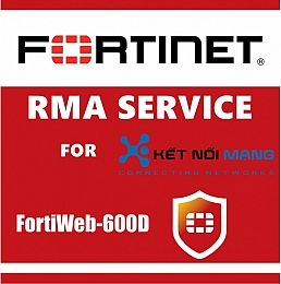 Dịch vụ Fortinet FC-10-W06HD-211-02-12 1 Year 4-Hour Hardware Delivery Premium RMA Service) for FortiWeb-600D