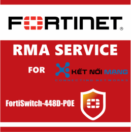 Dịch vụ Fortinet FC-10-W4481-210-02-12 1 Year Next Day Delivery Premium RMA Service for FortiSwitch-448D-POE