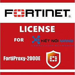 Bản quyền phầm mềm 1 Year Content Analysis Service. 500 User license (Minimum order 5 and up to 30) for FortiProxy-2000E